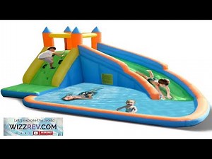 Costzon Inflatable Water Slide Giant Bouncy Waterslide Park for Kids Backyard Outdoor Review