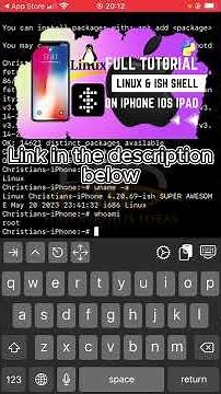 💻 Linux Terminal on iPhone? YES! Essential iSH Shell Commands in 3 minutes #shorts #linux #iphone