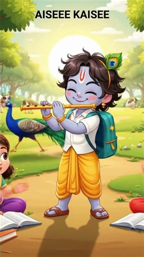 YOUTUBE SHORTS| #littlekanha #aisekaise #cartoon #modernkrishna #funny|krishna shorts