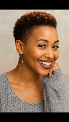 754K views · 9.7K reactions | Close tapered sides with soft, springy coils on top and warm copper tips; crisp hairline for a clean, smiling look. ✨ #taperfade | Haircuts for Women | Facebook