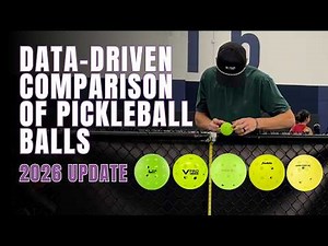 Most Popular Pickleball Balls Ranked | Data-Driven Test (2026 Update)