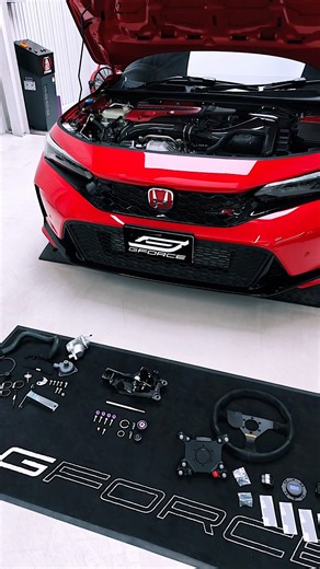 Honda Civic Type-R FL5 × Acuity Stage 3 + JQ Werks Podium + HKS Blow Off ที่ G-FORCE #Shorts