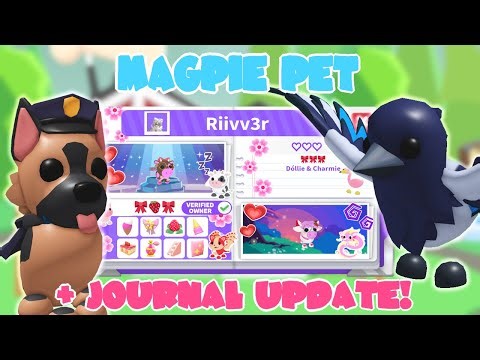 Magpie Pet & Profile Update! | Roblox Adopt Me Quality of Life & Inspector Shepherd | Riivv3r