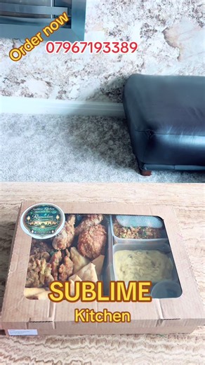 Sublime kitchen iftari box £30 Ramadan Kareem from Sublime Kitchen. This Ramadan, break your fast with flavour, tradition, and quality you can trust. Our Iftari Box is just £30 and packed with freshly prepared favourites — meat samosas, crispy southern fried chicken, chicken rolls, chapli kebabs, vegetable pakoras, chicken biryani, sweet halwa, and refreshing mint sauce. Perfect for sharing with family and loved ones. Pre-order now. Collection between 1 and 4pm. Call 07967193389 Sublime Kitchen 