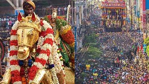 சிவன் கை வைத்த உடன் பொங்கிய வைகை..கள்ளழகர் கால் பதிக்க மதுரைக்கு வருவது இதற்குத்தானாம்.. புராண கதை