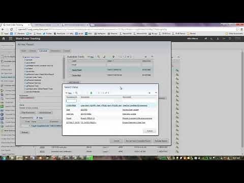 Maximo 76 Ad Hoc Reporting Calculations Tab Part 3
