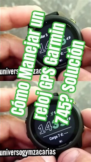 #shorts How to use a Garmin FORERUNNER 745 GPS watch?