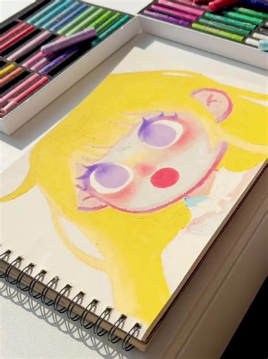 Cute Art with Yellow Colors