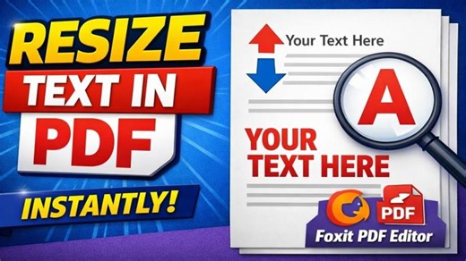 Resize Text in PDF with Foxit PDF Editor | Easy Online Tutorial posted on the topic | LinkedIn