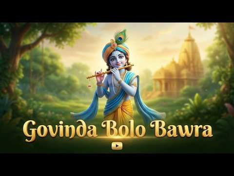 Govinda Bolo Man Bawra | Nonstop 🌸 Krishna Bhajan | Radha Krishna Morning Song