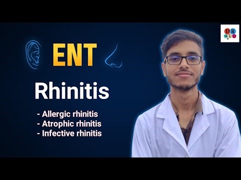 Allergic rhinitis | Atrophic rhinitis | Acute and chronic rhinitis | ENT bangla lecture