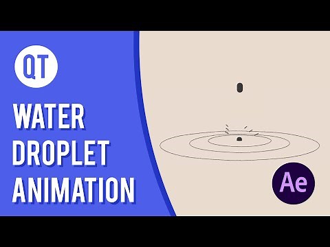 Easy Droplets & Ripples | After Effects Quick Tutorial