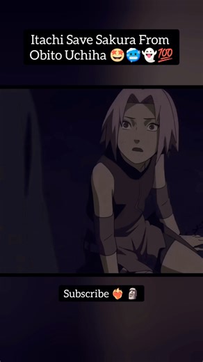 The Moment When Itachi Save Sakura From Obito 🥶 #naruto #itachi #sakura #aesthetic #anime #shorts