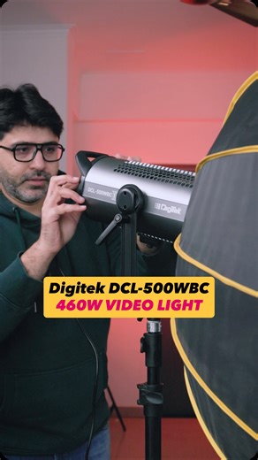 Kunal Malhotra on Instagram: "Digitek DCL-500 WBC Combo, your go-to continuous light for pro photo & video shoots. ✨ Key features: ✔️ 460W high-output LED with up to 42,000 lm brightness ✔️ Adjustable 2700K–6500K bi-color control for perfect mood lighting ✔️ Flicker-free dimming (0–100%) for smooth lighting transitions ✔️ 12 special FX modes to get creative with your shots ✔️ App & Bluetooth control for easy adjustments 📲 ✔️ High CRI (≥97) for natural color reproduction Perfect for YouTube cont