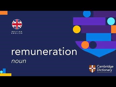 How to pronounce remuneration | British English and American English pronunciation