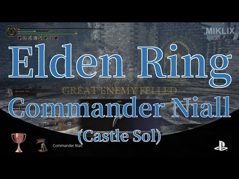 Elden Ring: Commander Niall (Castle Sol) Boss Fight