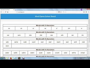 word generator from letters