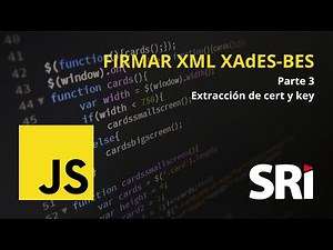 Firmar XML con Javascript XAdES-BES - Parte 3 - Extracción de certificado y llave (cert y key)
