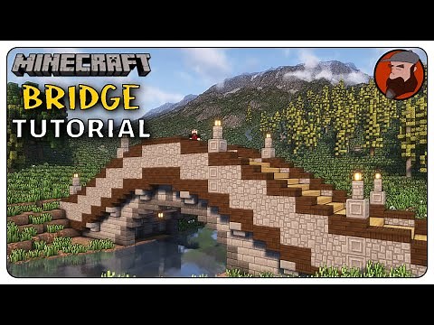 Building an Arched Bridge | A Minecraft Tutorial