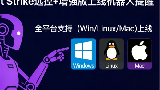 深度二开Cobalt Strike：全平台上线 机器人提醒增强版实战演示