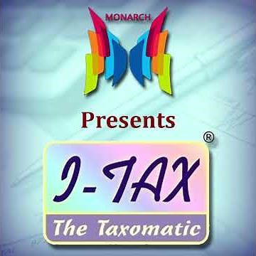 MONARCH'S SOFTWARE PRODUCT I-TAX INTRODUCTION VIDEO