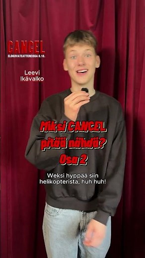 Miksi CANCEL pitää nähdä? Osa 2 😎🔥