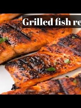 How to make grilled fish|grilled fish recipe|easy and quick grilled fish|restaurant style fish|fish
