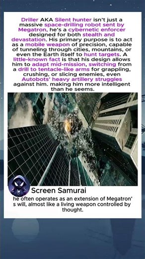 Transformers Secret Weapon of the Decepticons - The Driller