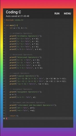 Operators in C Programming | Arithmetic, Relational & Logical Operators | C for Beginners