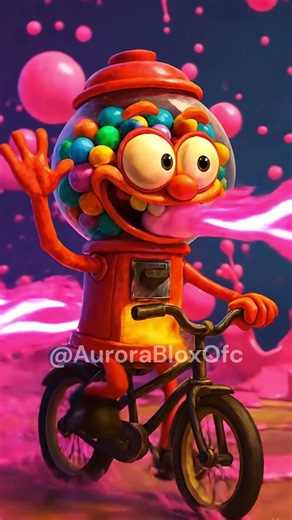 The Story of Chicletera Biciletera | The #viral Gum Bike Meme 🚲🍬 #brainrot #shorts