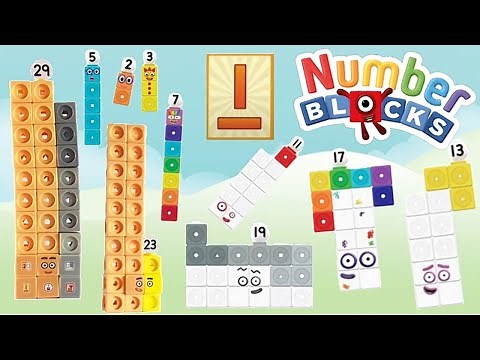 Numberblocks Math Link Cubes 1-30 | Prime Club | What Is A Prime Number? | Kids Maths Division
