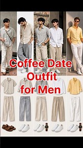 Coffee date outfit ideas for men #youtubeshort #trending #mensfashion