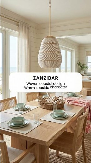 Best Coastal Pendant Lights for Beach House Style Interiors
