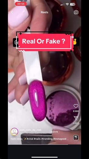 Real or Fake Nail Art Testing - Discover the Truth