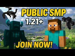 New Best Public Survival Smp Server For Minecraft 🌲| Java + Pe | 24/7 Online | Free To Join 😱