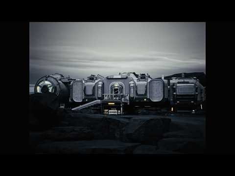 An outer planet outpost scene created in Unreal Engine 5 — part of an ongoing film project.