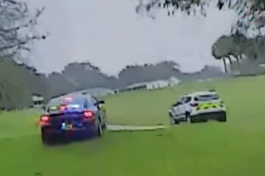 Florida Man claiming people were "eating his brains" leads police on insane golf course chase
