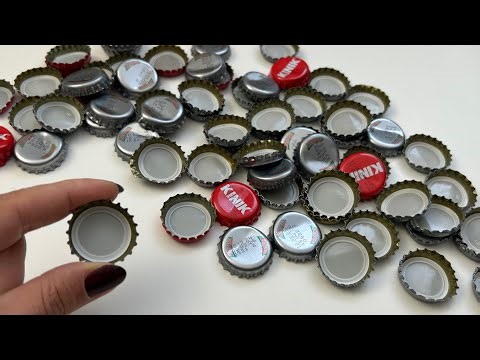 Look What I Did With Bottle Caps! 3 Great Recycling Ideas!