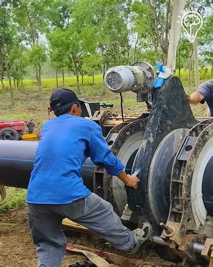 7.4K views | HDPE Pipe Fusion Welding. #HDPEWelding #LeakProofJoint #UndergroundPiping | Gizmo Trends | Facebook