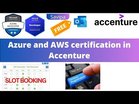 Azure and AWS certification in Accenture|2024