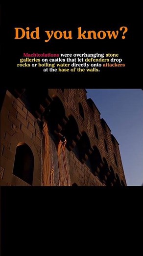 Medieval Castles Had Built-In Death Traps | The Brutal Purpose of Machicolations