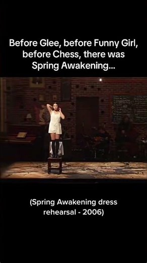 Lea Michele in Spring Awakening on Broadway #musicaltheatre #broadway #leamichele #springawakening