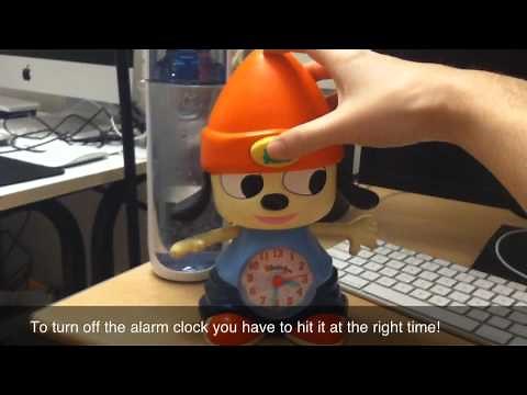 PaRappa the Rapper alarm clock