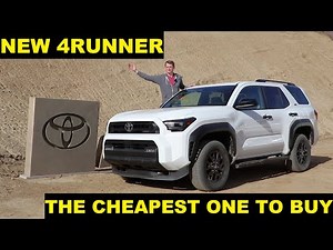 This Is the Cheapest New 4Runner You Can Buy - 2025 Toyota 4Runner SR5 Review