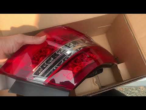 Mercedes-Benz E350 Tail light replacement