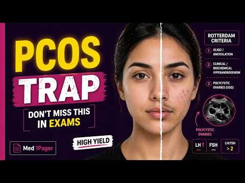 PCOS Made Easy: Diagnosis & Treatment (Rotterdam Trick)