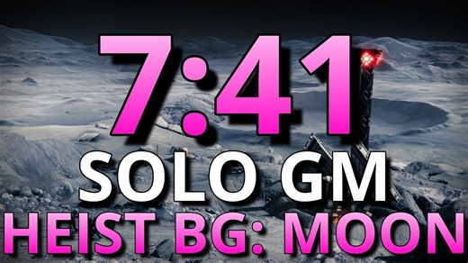 【7：41】单人宗师盗劫月球世界纪录\"This is our Titan.\"