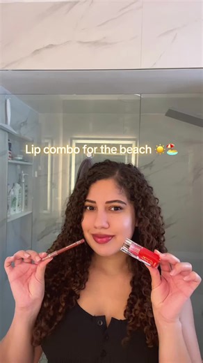 Lip Combo for Beach Days in Florida