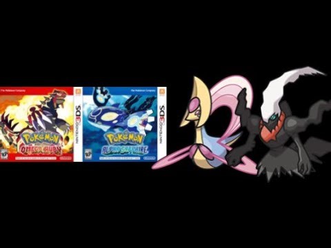 Pokémon Omega Ruby & Alpha Sapphire How to Get Cresselia & Darkrai