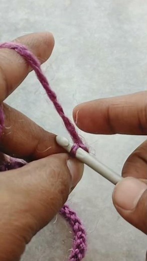 crochet for beginners 🧶 how to end your chain..